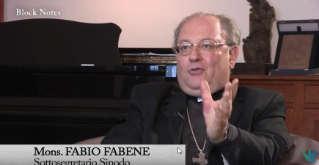 Intervista a Mons. Fabene, Sotto Segretario della Segreteria del Sinodo dei vescovi